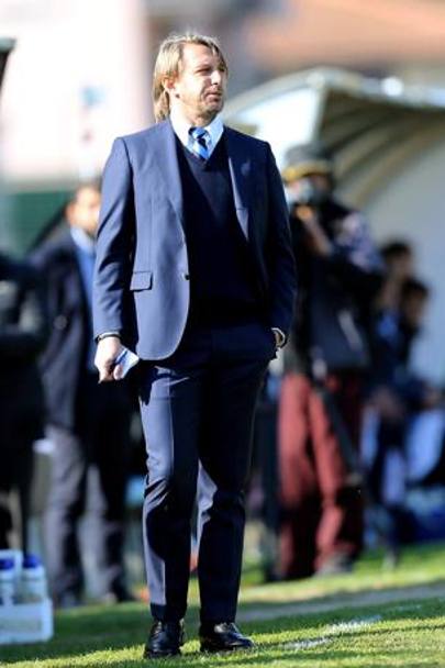 Il tecnico dell&#39;Inter Stefano Vecchi. Getty Images